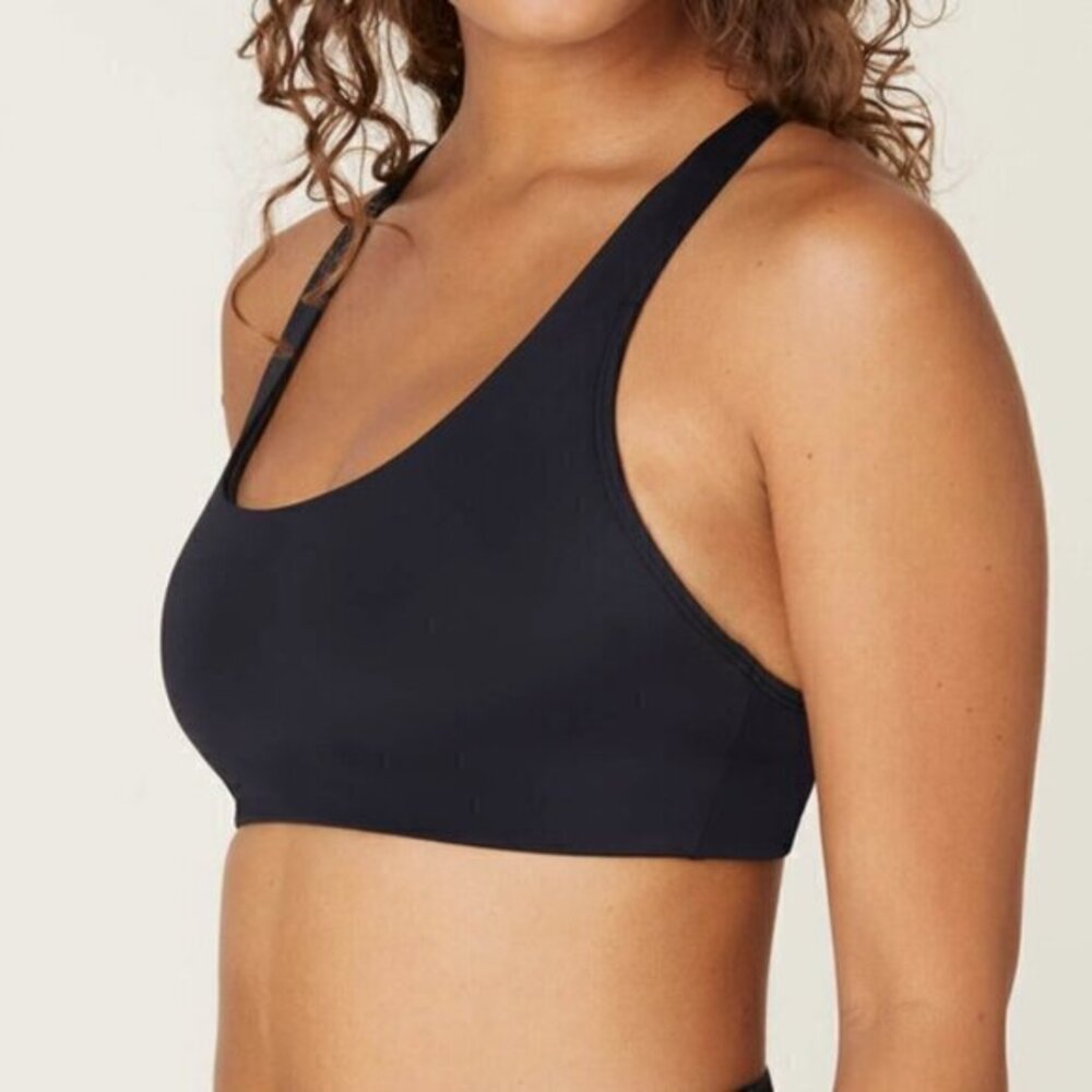 Andie Swim The Caledonia Bikini Top in Black Size S NWT